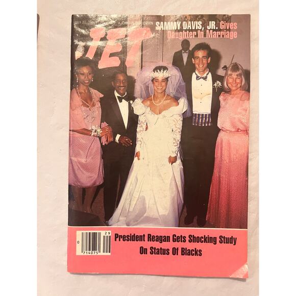 Vintage Jet Magazines Lot (4) 1986/1987 - Luther Vandross, Sammy Davis - Picture 4 of 7